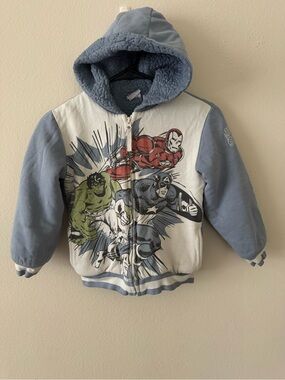 Marvel Avengers Sherpa Lined Jacket